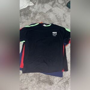 KISS Motley Crew Vintage Tee Black Men’s Size XL